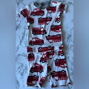 Carter's Fire Fighter Short Sleeve and Shorts 18m PJ Set